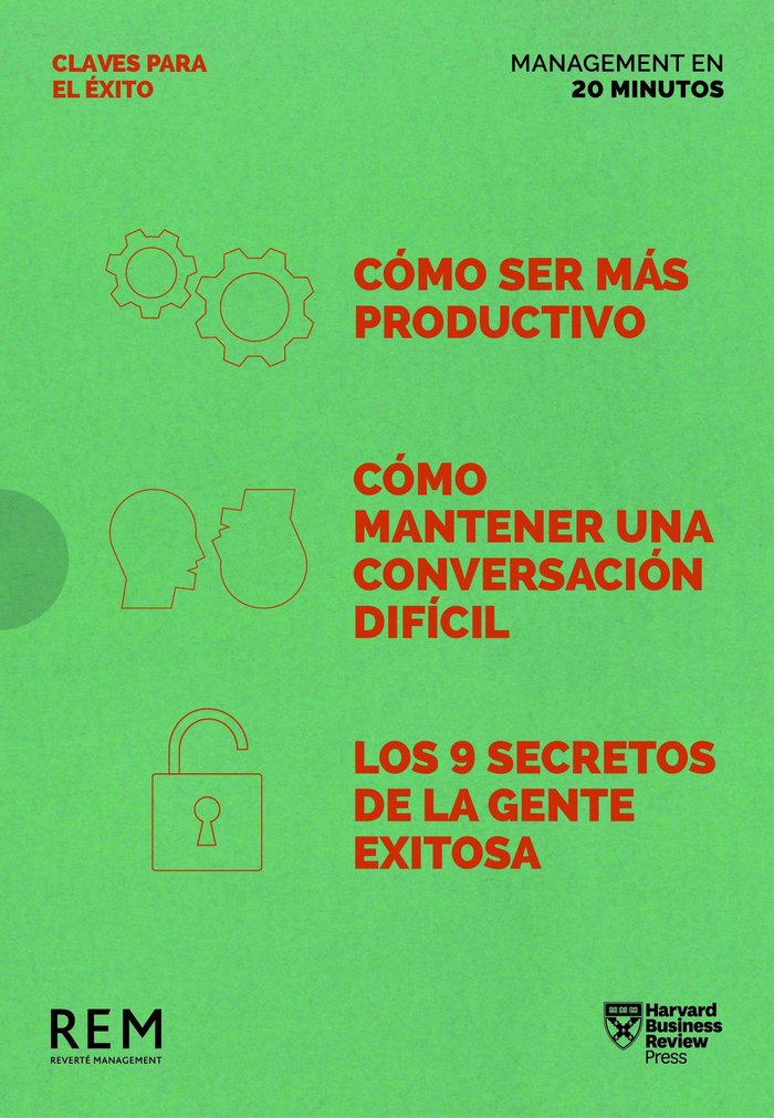 ESTUCHE MANAGEMENT EN 20 MINUTOS HBR CLAVES PARA EL EXITO | portada del libro