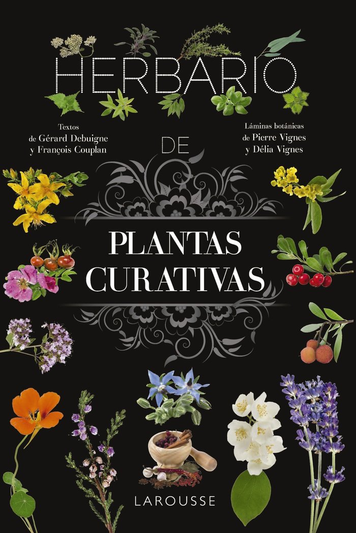 HERBARIO DE PLANTAS CURATIVAS, de VIGNES, PIERRE | portada del libro