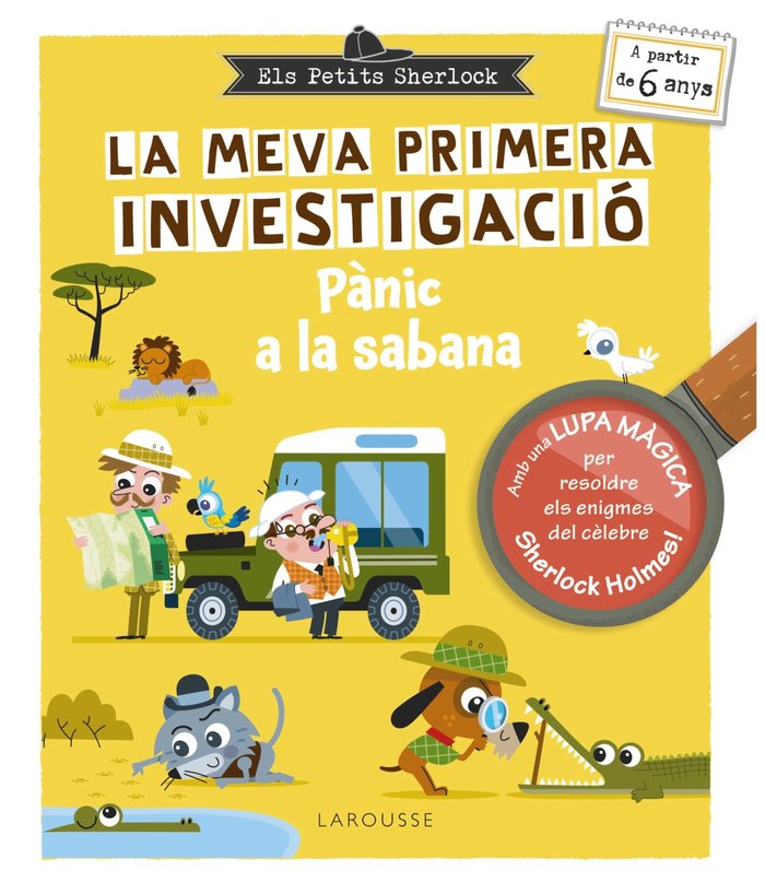 ELS PETITS SHERLOCK LA MEVA PRIMERA INVESTIGACIO, de LEBRUN, SANDRA | portada del libro