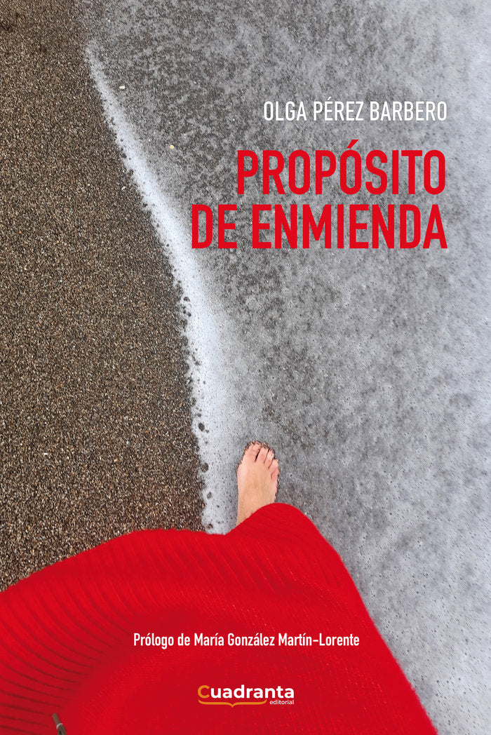 Propósito de enmienda, de Pérez Barbero, Olga | portada del libro
