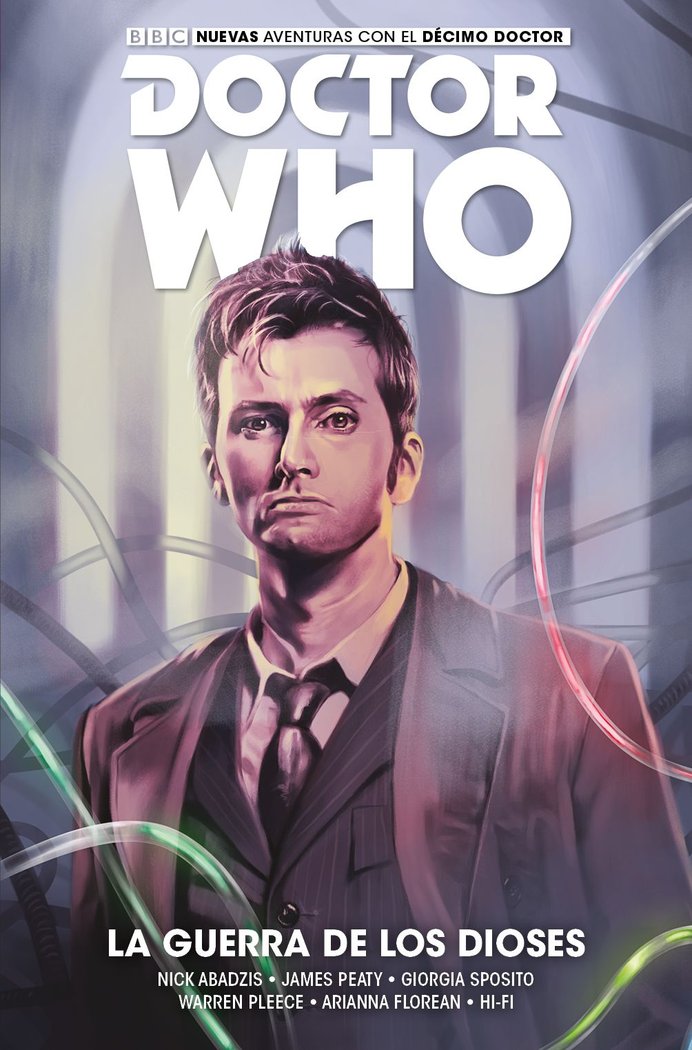 10º DOCTOR WHO: LA GUERRA DE LOS DIOSES | portada del libro