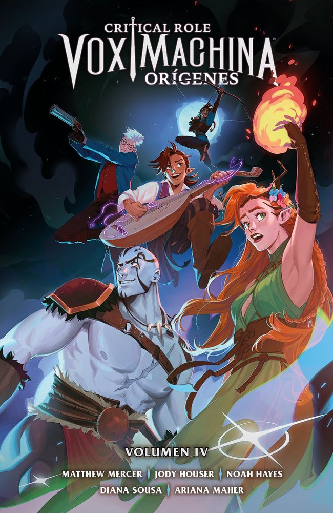 CRITICAL ROLE: VOX MACHINA OR¡GENES 4 | portada del libro