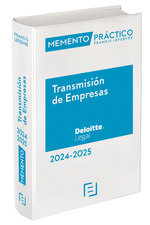 MEMENTO PRACTICO TRANSMISION DE EMPRESAS 2024 2025 | portada del libro