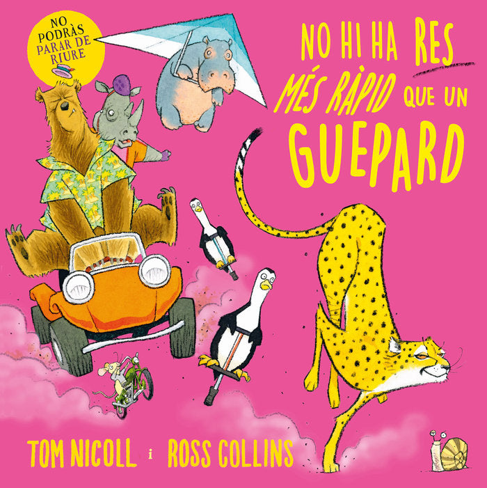 NO HI HA RES MES RAPID QUE UN GUEPARD, de NICOLL, TOM | portada del libro