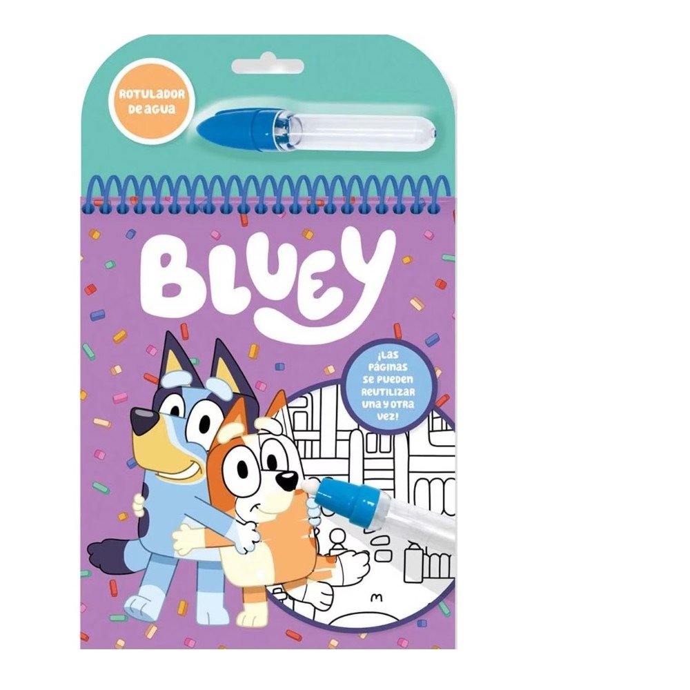 ROTULADOR DE AGUA BLUEY | portada del libro