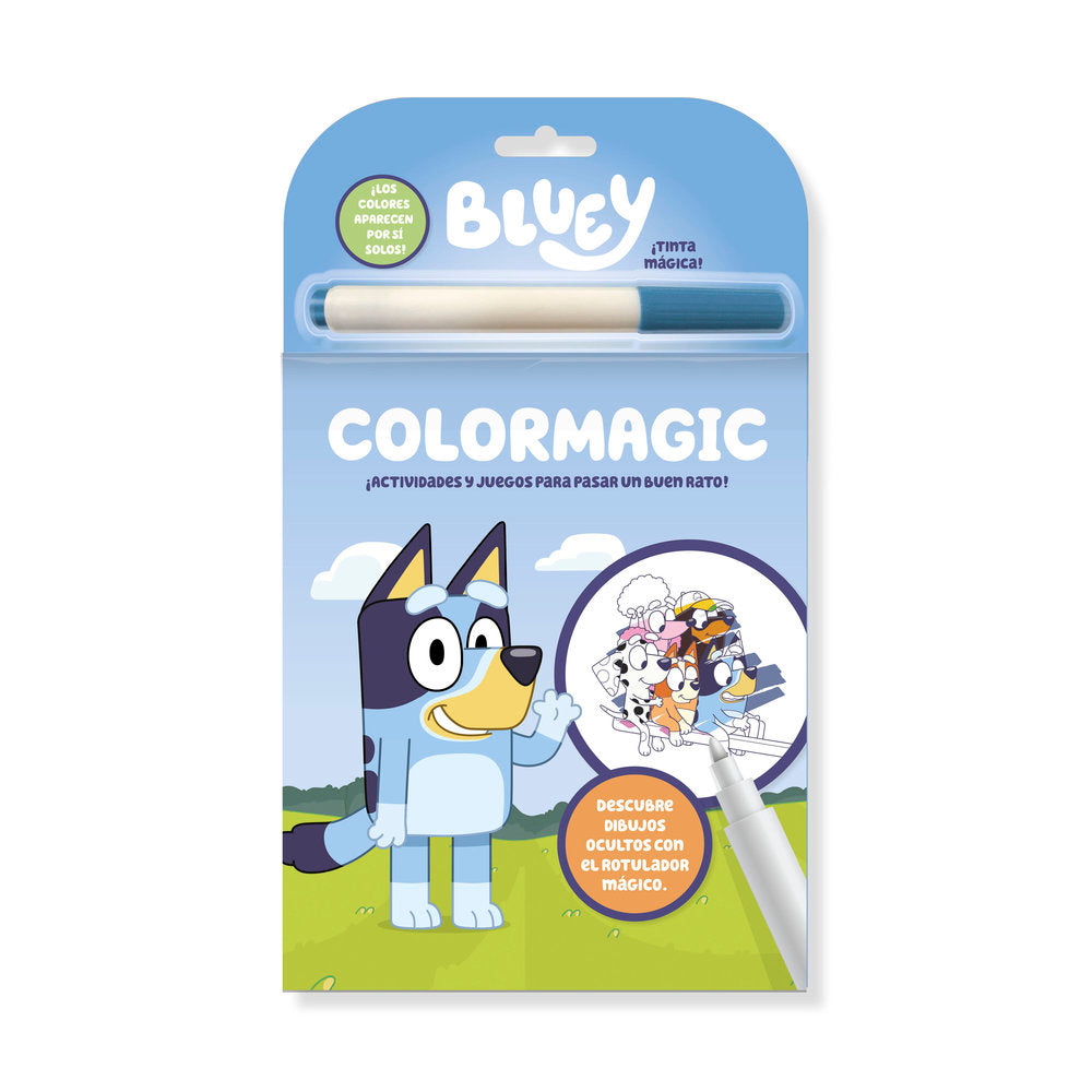 ROTULADOR COLORMAGIC BLUEY | portada del libro