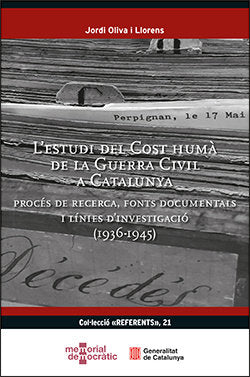 ESTUDI DEL COST HUMA DE LA GUERRA CIVIL A CATALUNYA/L', de OLIVA I LLORENS, JORDI | portada del libro