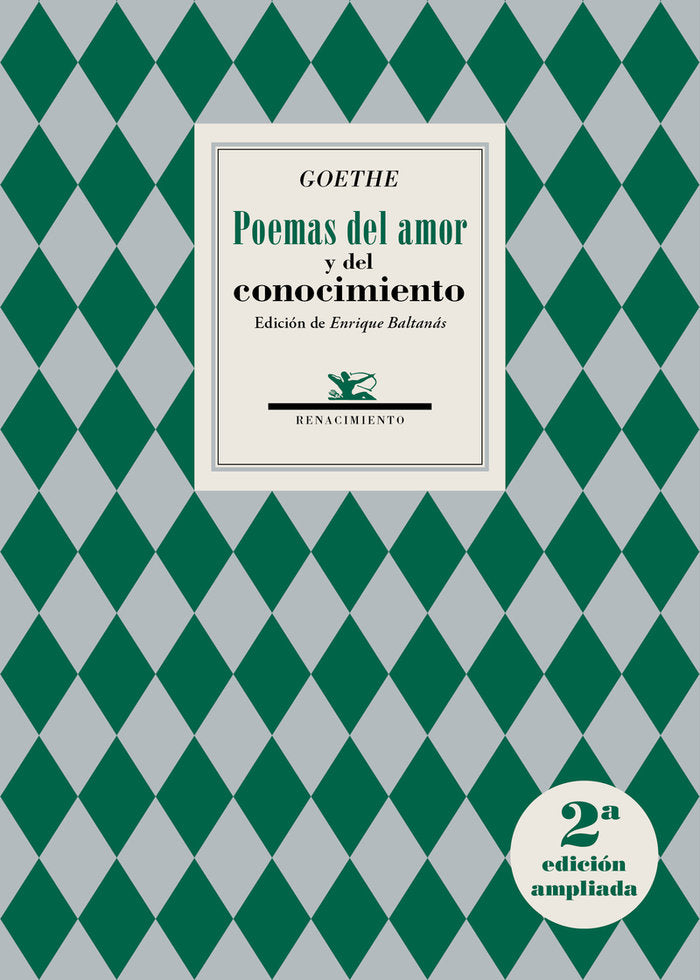 Poemas del amor y del conocimiento, de GOETHE,JOHANN WOLFGANG VON | portada del libro