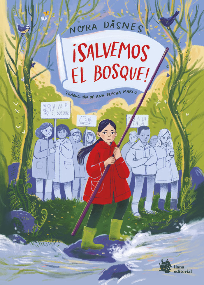 SALVEMOS EL BOSQUE, de DÅSNES, NORA | portada del libro
