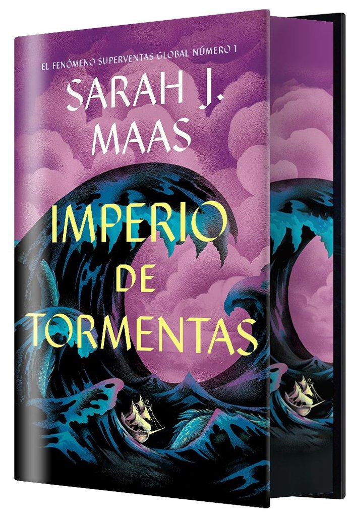 IMPERIO DE TORMENTAS, de MAAS, SARAH J. | portada del libro