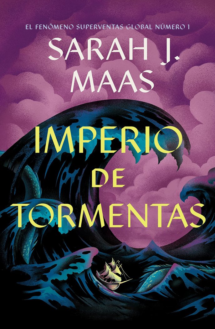 IMPERIO DE TORMENTAS, de MAAS, SARAH J. | portada del libro