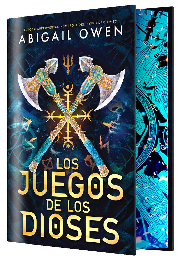 LOS JUEGOS DE LOS DIOSES EDICION ESPECIAL LIMITADA, de ABIGAIL OWEN | portada del libro