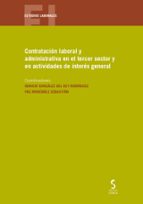 Contratación laboral y administrativa en el tercer sector y en actividades de interés general, de Varios autores | portada de
