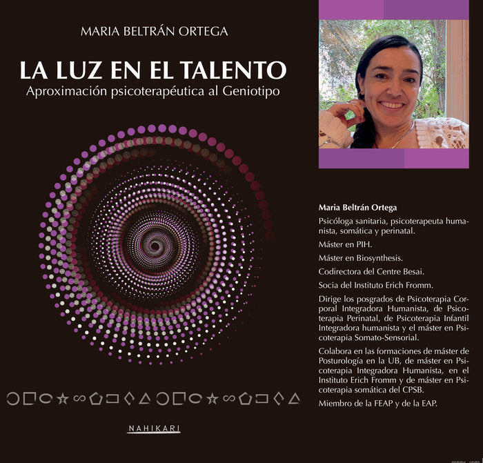 LA LUZ EN EL TALENTO, de MARIA BELTRAN | portada del libro