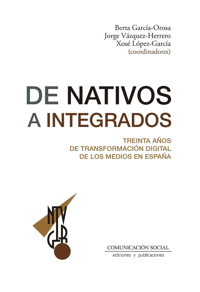 De nativos a integrados, de García Orosa, Berta | portada del libro