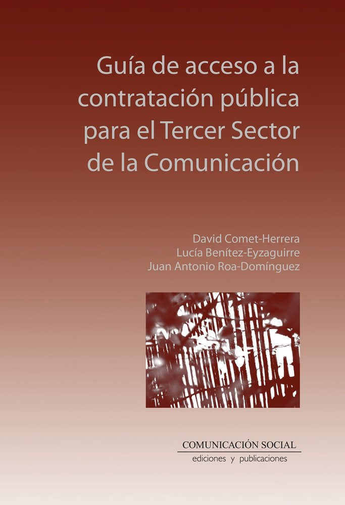 Guía de acceso a la contratación pública para el Tercer Sect, de Benítez Eyzaguirre, Lucía | portada del libro