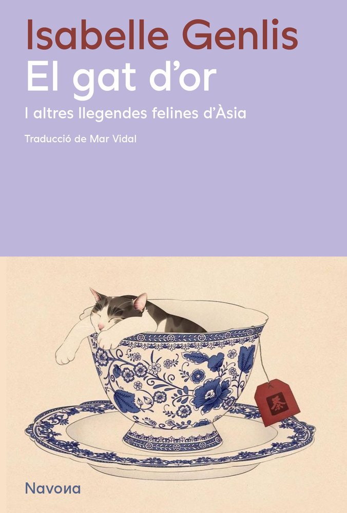 EL GAT D'OR I ALTRES LLEGENDES FELINES D'ÀSIA, de ISABELLE GENLIS | portada del libro
