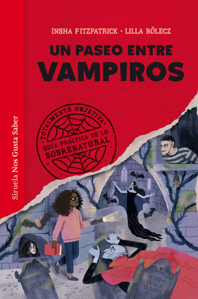 UN PASEO ENTRE VAMPIROS, de FITZPATRICK, INSHA | portada del libro