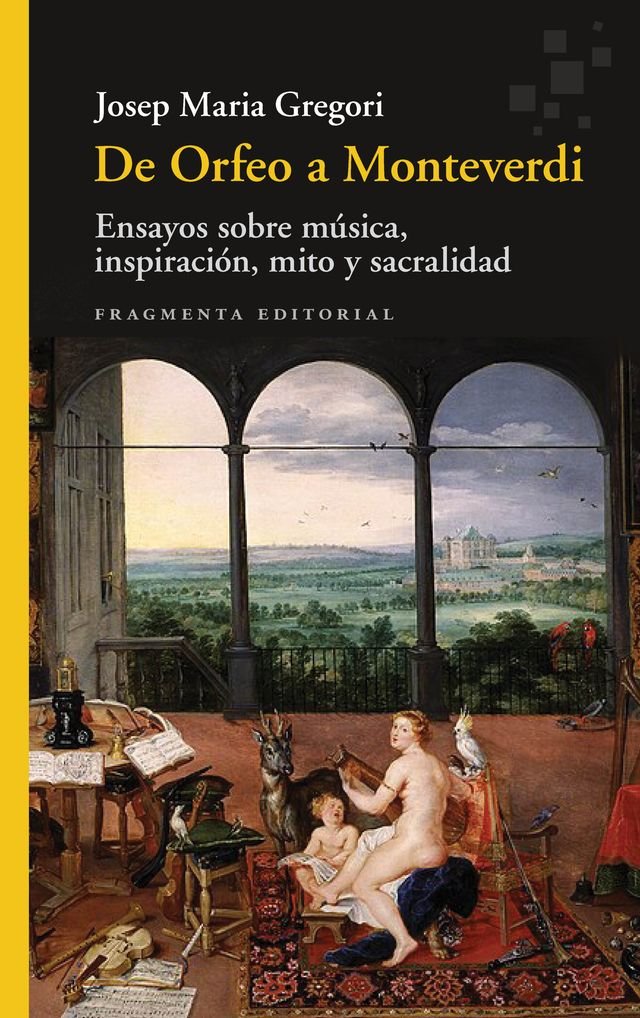 DE ORFEO A MONTEVERDI, de GREGORI, JOSEP MARIA | portada del libro