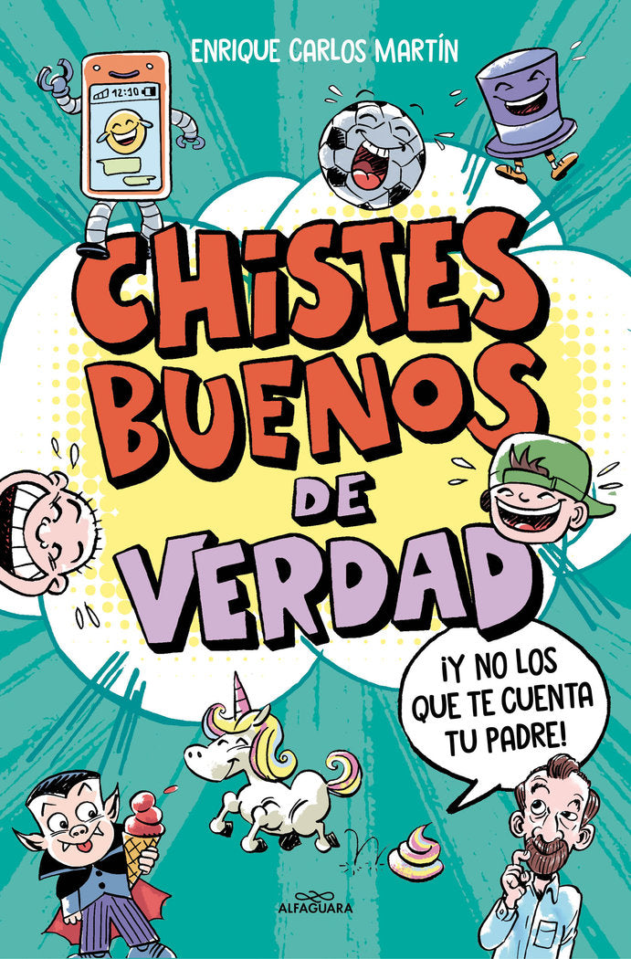 CHISTES BUENOS DE VERDAD, de MARTIN RODRIGUEZ, ENRIQUE CARLOS | portada del libro