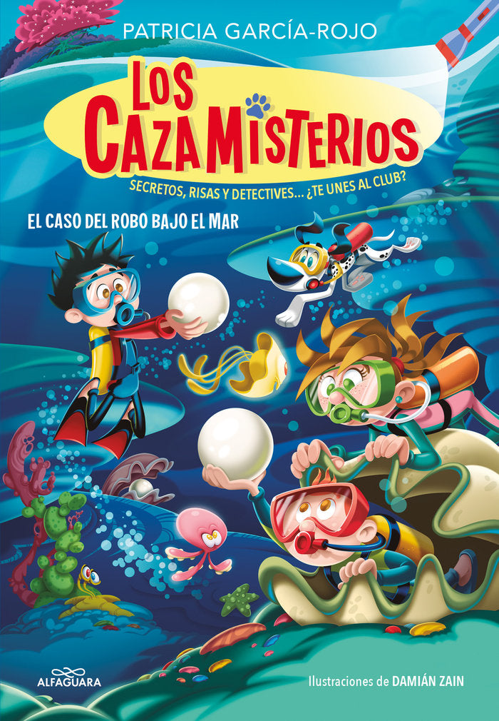 CAZAMISTERIOS 8. EL CASO DEL ROBO BAJO EL MAR, de GARCIA-ROJO, PATRICIA | portada del libro