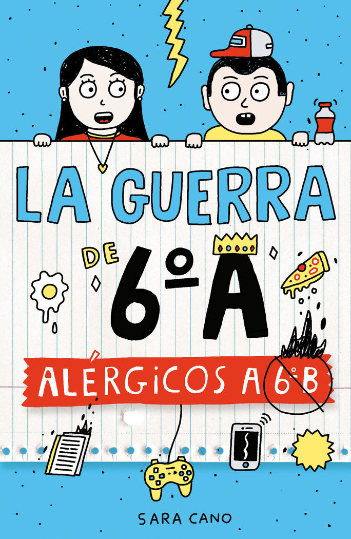 ALERGICOS A 6º B, de CANO FERNANDEZ, SARA | portada del libro