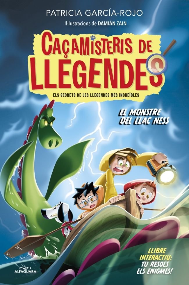 CAÇAMISTERIS DE LLEGENDES 1. EL MONSTRE DEL LLAC NESS, de GARCIA-ROJO, PATRICIA | portada del libro