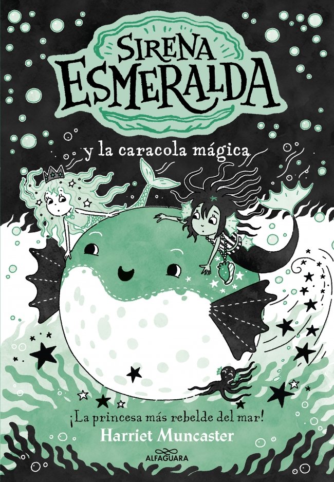 LA SIRENA ESMERALDA 5 - LA SIRENA ESMERALDA Y LA CARACOLA MAGICA, de MUNCASTER, HARRIET | portada del libro
