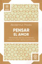 Pensar el amor, de Abdennur Prado | portada del libro