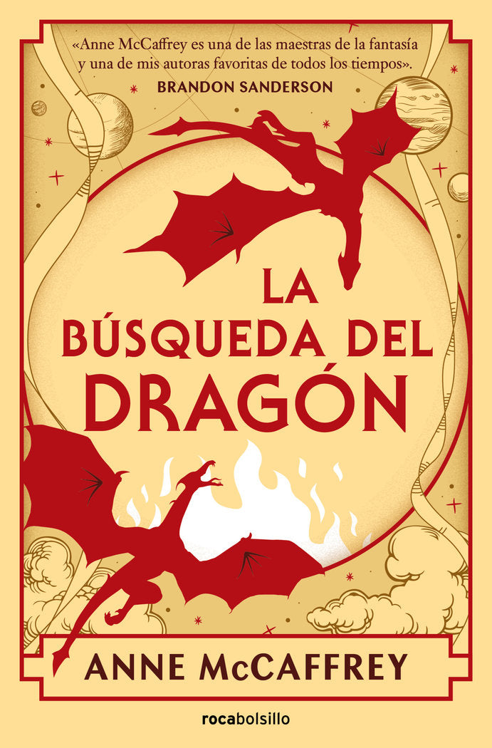 LA BUSQUEDA DEL DRAGON, de MCCAFFREY, ANNE | portada del libro
