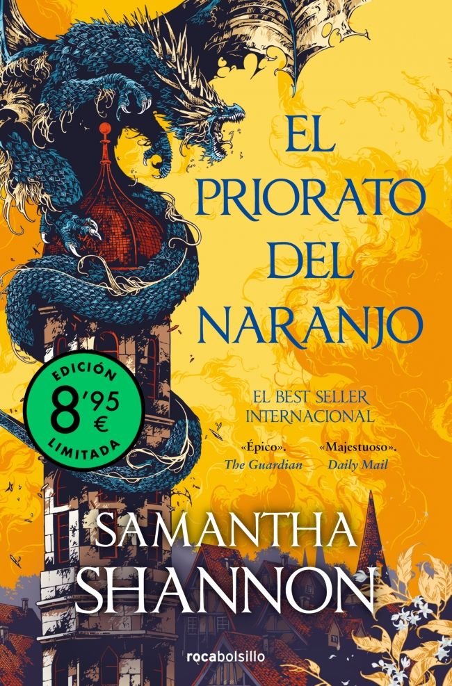 EL PRIORATO DEL NARANJO EDICION LIMITADA, de SAMANTHA SHANNON | portada del libro