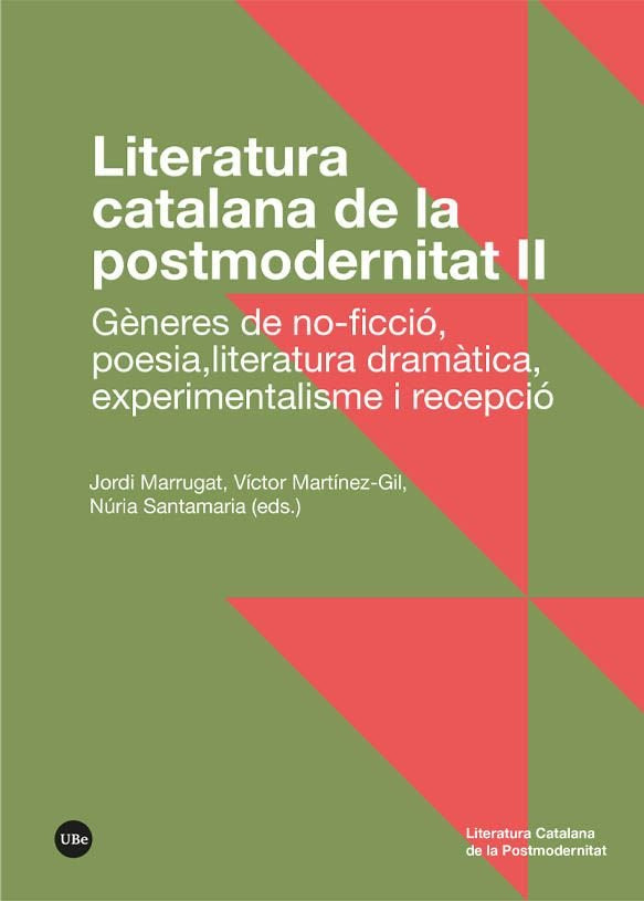 LITERATURA CATALANA DE LA POSTMODERNITAT II, de MARRUGAT, JORDI | portada del libro