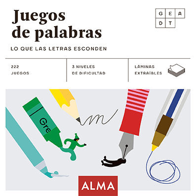 Juegos de palabras. Lo que las letras esconden, de JIMENEZ GARCIA, ALBERTO | portada del libro
