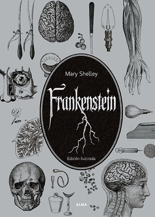 FRANKENSTEIN (EL JARDIN SECRETO), de SHELLEY, MARY | portada del libro