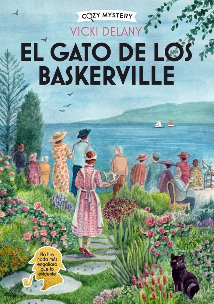EL GATO DE LOS BASKERVILLE (COZY MYSTERY), de DELANY, VICKI | portada del libro