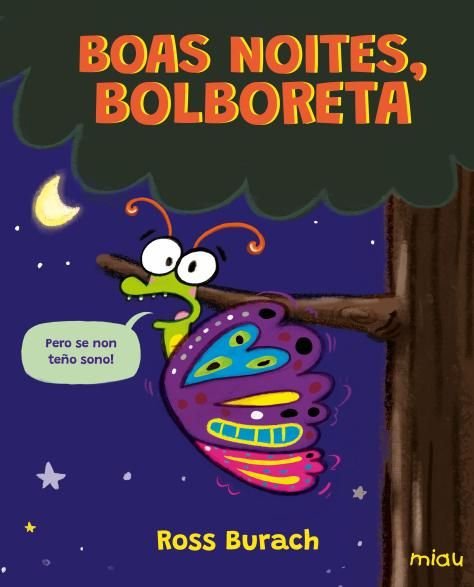 Boas noites, Bolboreta, de BURACH, ROSS | portada del libro