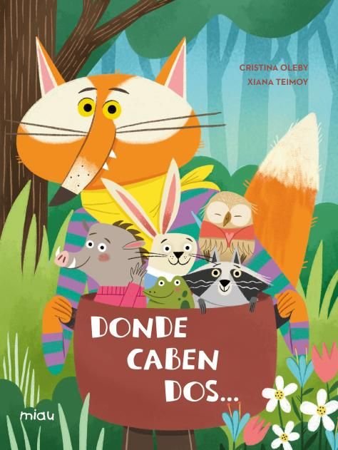 Donde caben dos..., de OLEBY, CRISTINA | portada del libro