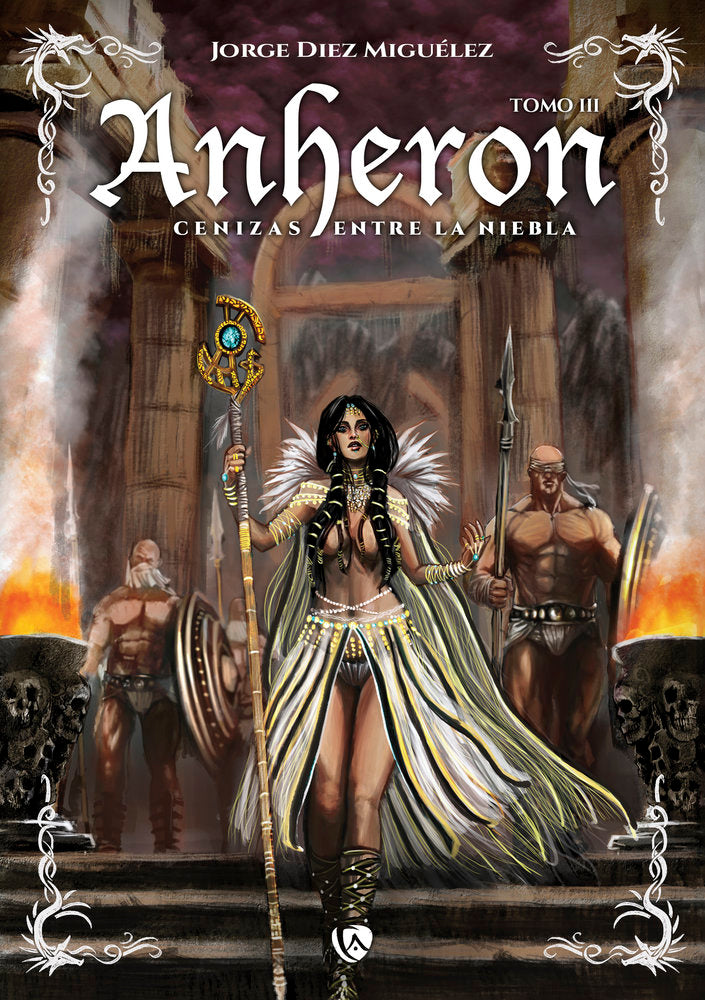 ANHERON. CENIZAS ENTRE LA NIEBLA, de DIEZ MIGUELEZ,JORGE | portada del libro