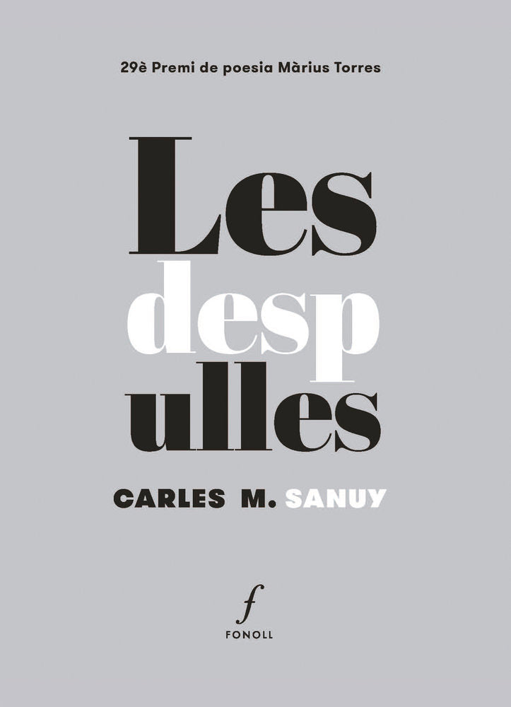 LES DESPULLES, de M. SANUY, CARLES | portada del libro