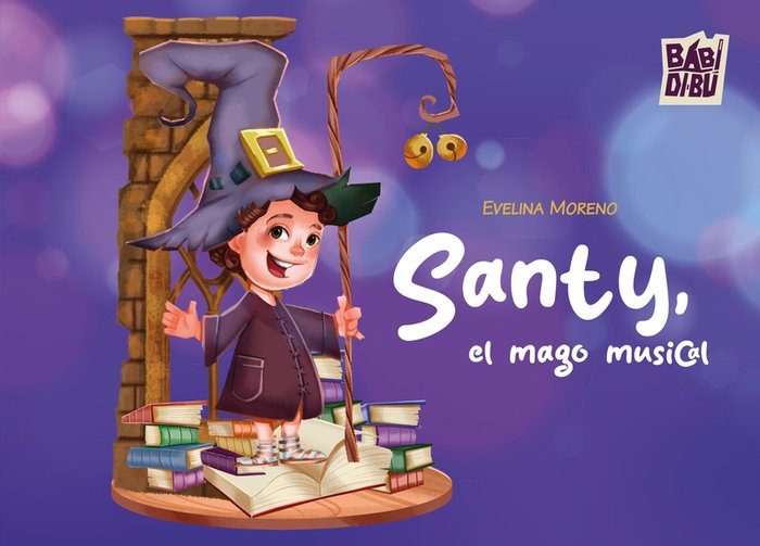 Santy, el mago musical, de MORENO,EVELINA | portada del libro