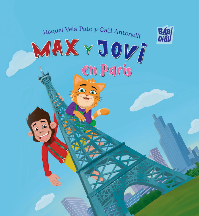 MAX Y JOVI EN PARIS, de VELA, RAQUEL | portada del libro