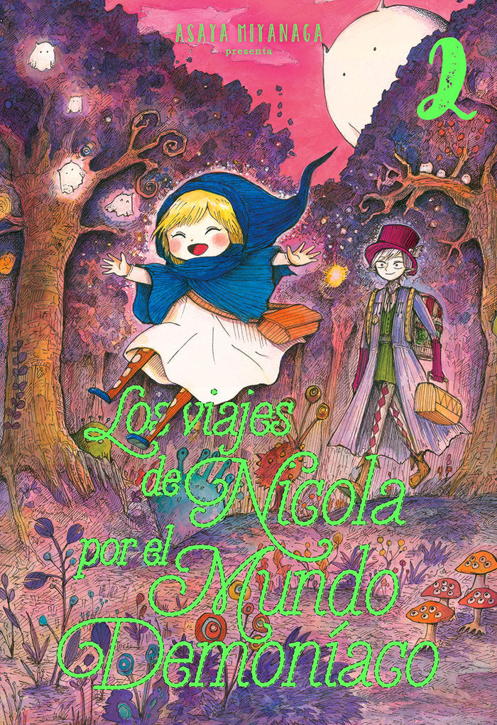 LOS VIAJES DE NICOLA POR EL MUNDO DEMONÍACO 2, de Miyanaga, Asaya | portada del libro
