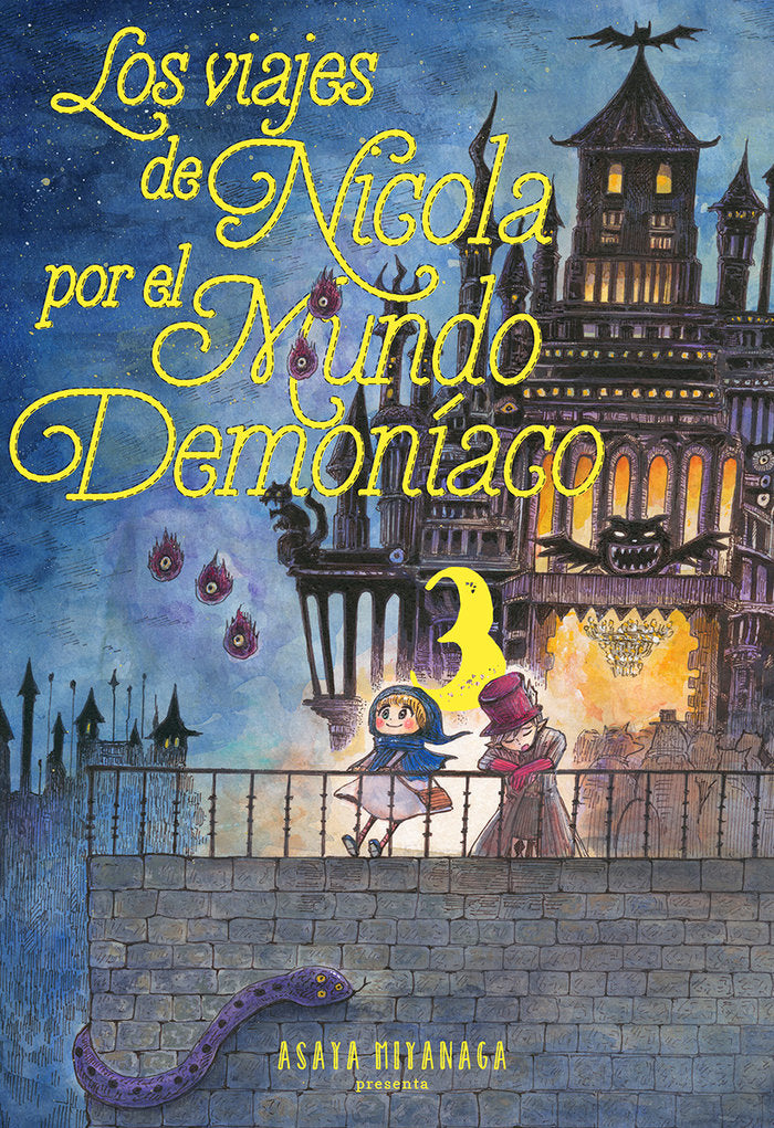LOS VIAJES DE NICOLA POR EL MUNDO DEMONÍACO 3, de Miyanaga, Asaya | portada del libro
