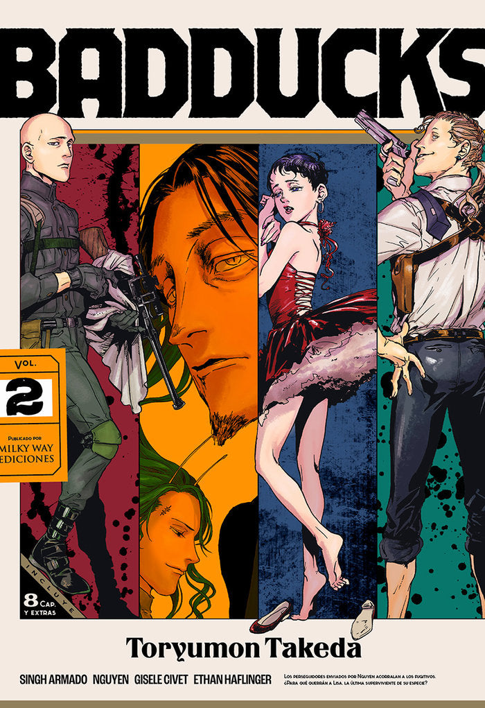 BADDUCKS 2, de Takeda, Toryumon | portada del libro