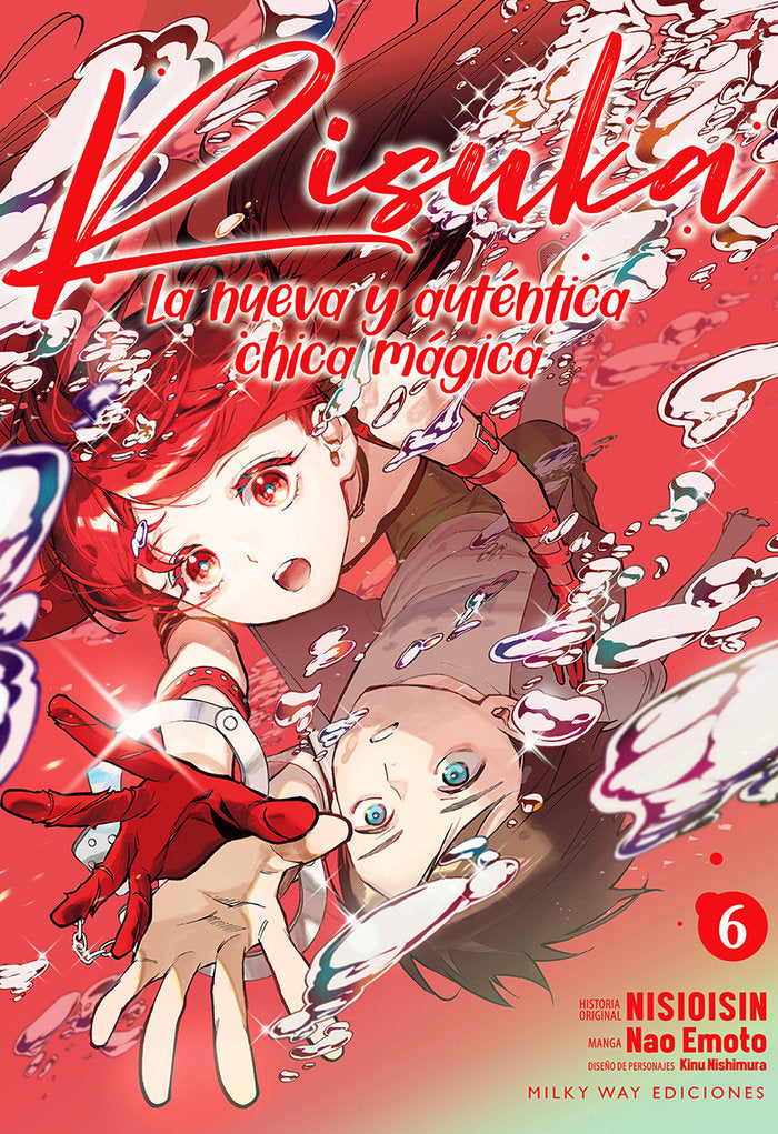 RISUKA, LA NUEVA Y AUTÉNTICA CHICA MÁGICA 6, de -, NISIOISIN | portada del libro