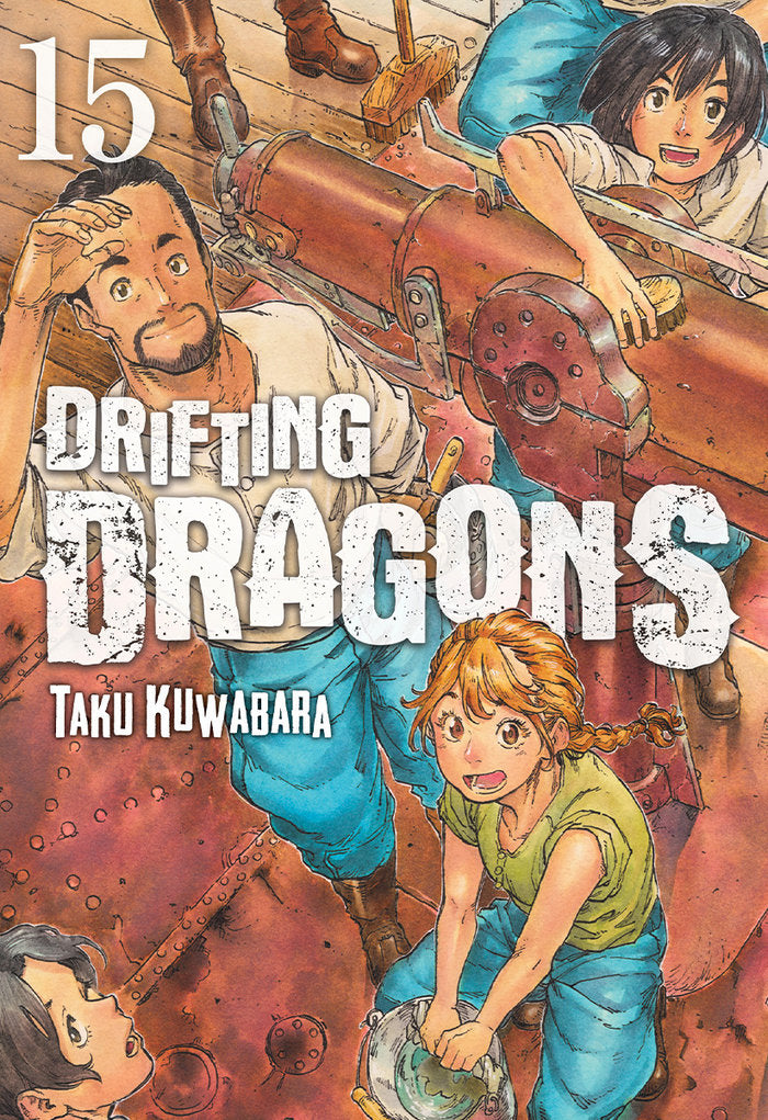 DRIFTING DRAGONS 15, de Kuwabara, Taku | portada del libro