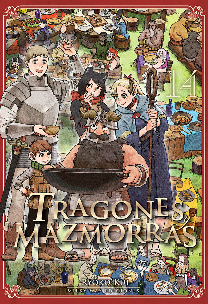 TRAGONES Y MAZMORRAS 14, de Kui | portada del libro