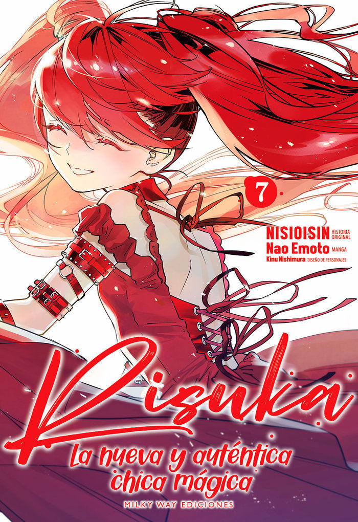 RISUKA, LA NUEVA Y AUTÉNTICA CHICA MÁGICA 6, de -, NISIOISIN | portada del libro
