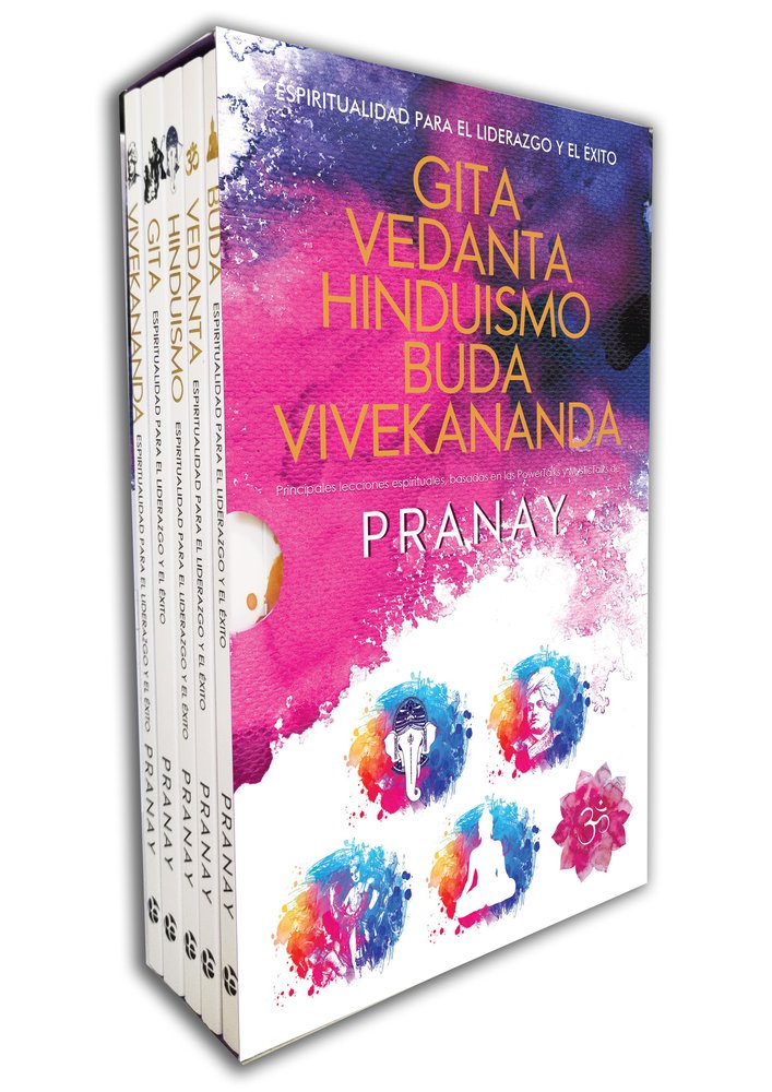 PACK: Espiritualidad para el liderazgo y el éxito, de ., Pranay | portada del libro