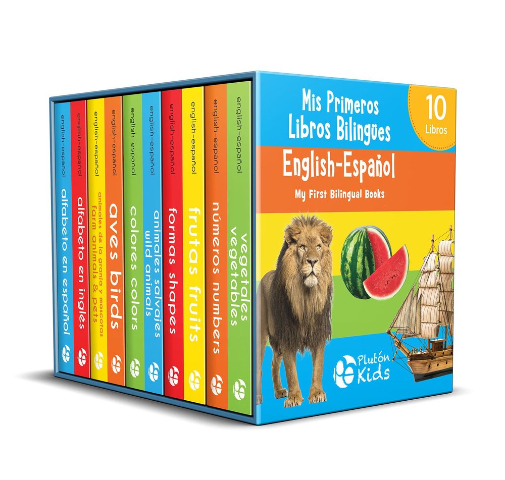 PACK MIS PRIMEROS LIBROS BILINGUES ENGLISH ESPAÑOL, de Autores, Varios | portada del libro
